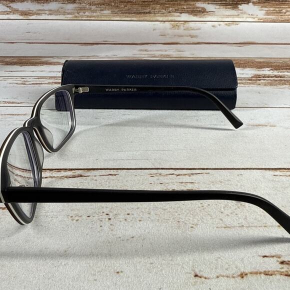 Warby Parker Eyeglasses Wilkie XW 325 55-19-145 Blue Replacement Frames ￼ - Picture 3 of 7